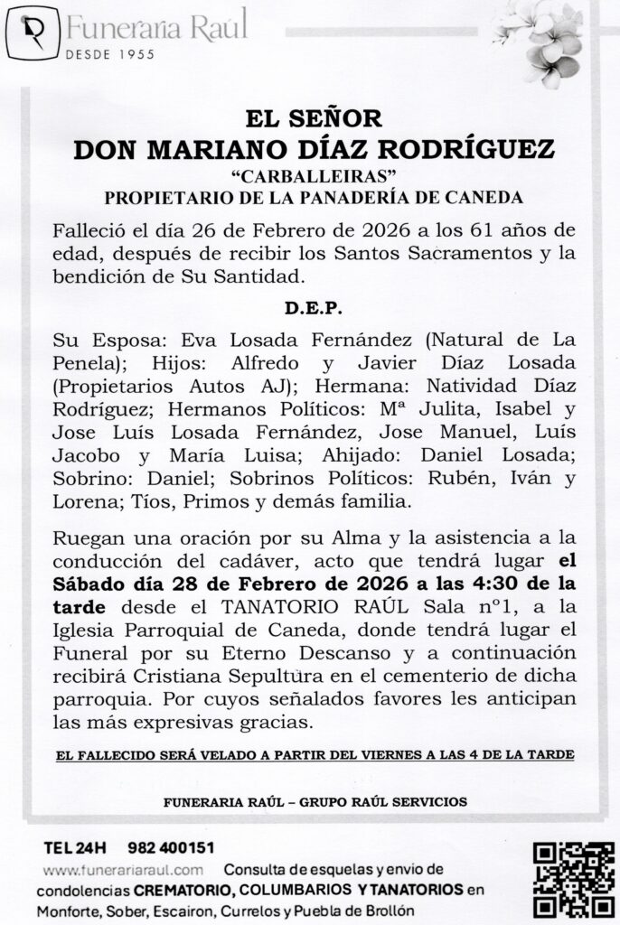 EL SEÑOR DON MARIANO DIAZ RODRIGUEZ